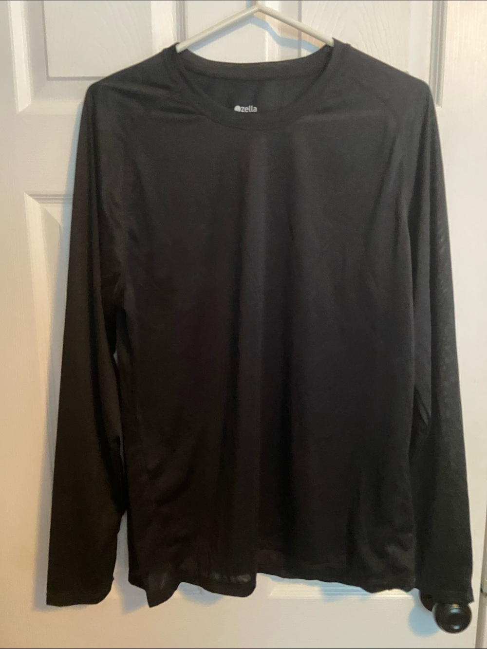 Zella Men's Black Long Sleeve Athletic Top